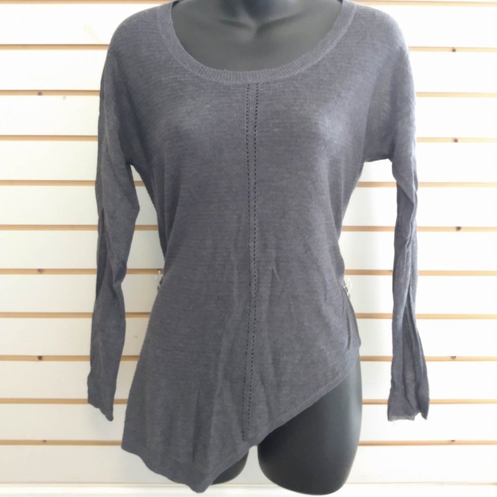 Simply Vera Vera Wang Charcoal PXS sweater